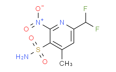 AM117126 | 1805070-34-1 | 6-(Difluoromethyl)-4-methyl-2-nitropyridine-3-sulfonamide