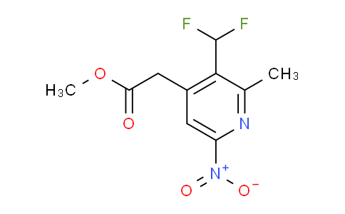 AM117132 | 1805069-01-5 | Methyl 3-(difluoromethyl)-2-methyl-6-nitropyridine-4-acetate