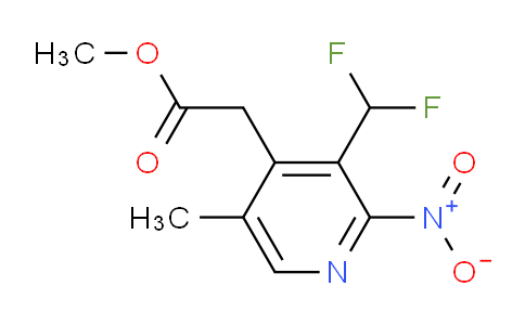AM117137 | 1805613-95-9 | Methyl 3-(difluoromethyl)-5-methyl-2-nitropyridine-4-acetate