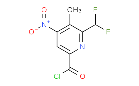 AM117147 | 1805608-17-6 | 2-(Difluoromethyl)-3-methyl-4-nitropyridine-6-carbonyl chloride