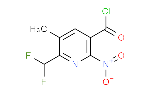 AM117149 | 1806886-38-3 | 2-(Difluoromethyl)-3-methyl-6-nitropyridine-5-carbonyl chloride