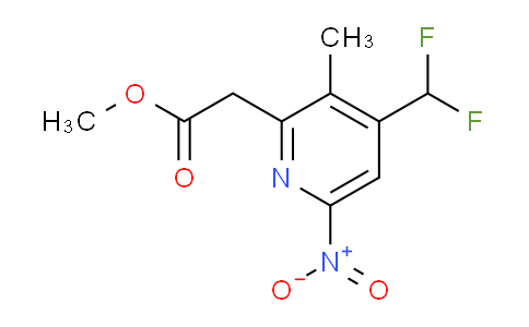AM117151 | 1806965-09-2 | Methyl 4-(difluoromethyl)-3-methyl-6-nitropyridine-2-acetate