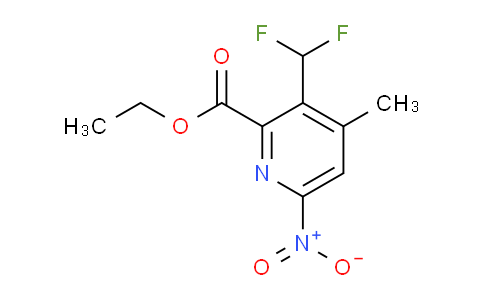 AM117162 | 1806964-49-7 | Ethyl 3-(difluoromethyl)-4-methyl-6-nitropyridine-2-carboxylate