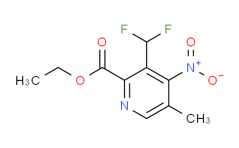 AM117163 | 1805469-76-4 | Ethyl 3-(difluoromethyl)-5-methyl-4-nitropyridine-2-carboxylate