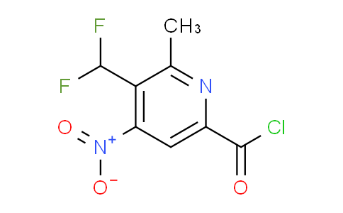 AM117166 | 1805471-61-7 | 3-(Difluoromethyl)-2-methyl-4-nitropyridine-6-carbonyl chloride