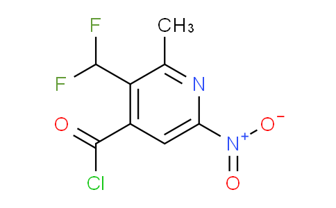 AM117168 | 1805069-82-2 | 3-(Difluoromethyl)-2-methyl-6-nitropyridine-4-carbonyl chloride