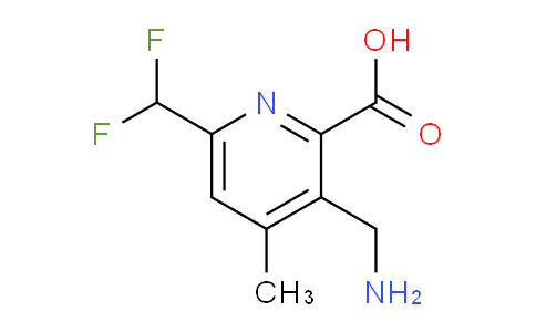 AM117174 | 1806045-92-0 | 3-(Aminomethyl)-6-(difluoromethyl)-4-methylpyridine-2-carboxylic acid