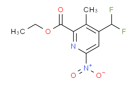 AM117175 | 1805127-59-6 | Ethyl 4-(difluoromethyl)-3-methyl-6-nitropyridine-2-carboxylate