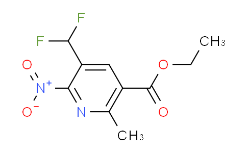 AM117178 | 1805127-76-7 | Ethyl 3-(difluoromethyl)-6-methyl-2-nitropyridine-5-carboxylate