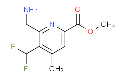 AM117180 | 1805073-97-5 | Methyl 2-(aminomethyl)-3-(difluoromethyl)-4-methylpyridine-6-carboxylate