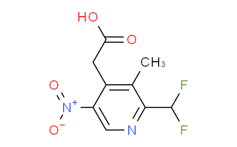 AM117181 | 1807143-29-8 | 2-(Difluoromethyl)-3-methyl-5-nitropyridine-4-acetic acid
