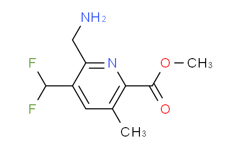 AM117182 | 1805130-51-1 | Methyl 2-(aminomethyl)-3-(difluoromethyl)-5-methylpyridine-6-carboxylate