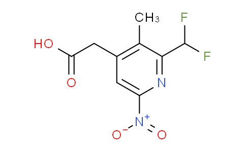 AM117183 | 1805469-88-8 | 2-(Difluoromethyl)-3-methyl-6-nitropyridine-4-acetic acid