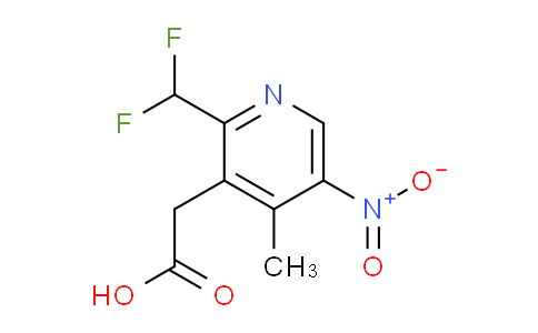 AM117186 | 1807143-57-2 | 2-(Difluoromethyl)-4-methyl-5-nitropyridine-3-acetic acid