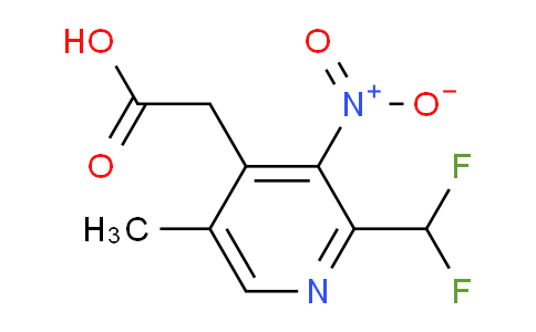 AM117189 | 1805443-07-5 | 2-(Difluoromethyl)-5-methyl-3-nitropyridine-4-acetic acid