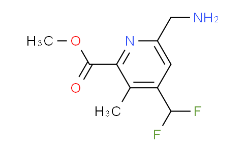 AM117190 | 1806046-13-8 | Methyl 6-(aminomethyl)-4-(difluoromethyl)-3-methylpyridine-2-carboxylate