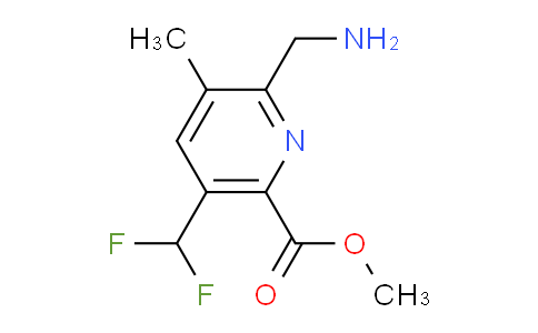 AM117192 | 1807151-17-2 | Methyl 2-(aminomethyl)-5-(difluoromethyl)-3-methylpyridine-6-carboxylate