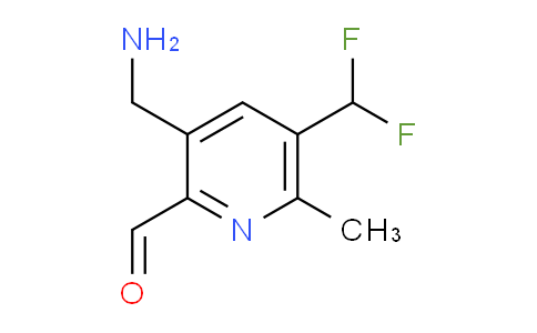 3-(Aminomethyl)-5-(difluoromethyl)-6-methylpyridine-2-carboxaldehyde