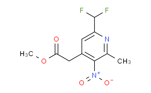 AM117226 | 1807144-45-1 | Methyl 6-(difluoromethyl)-2-methyl-3-nitropyridine-4-acetate