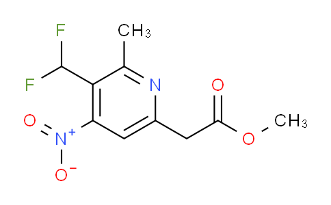 AM117228 | 1805613-87-9 | Methyl 3-(difluoromethyl)-2-methyl-4-nitropyridine-6-acetate