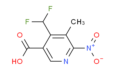 AM117231 | 1807140-59-5 | 4-(Difluoromethyl)-3-methyl-2-nitropyridine-5-carboxylic acid