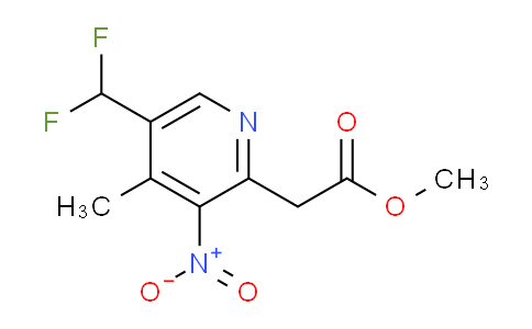 AM117234 | 1805470-53-4 | Methyl 5-(difluoromethyl)-4-methyl-3-nitropyridine-2-acetate