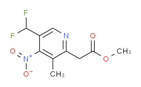 AM117238 | 1805128-10-2 | Methyl 5-(difluoromethyl)-3-methyl-4-nitropyridine-2-acetate