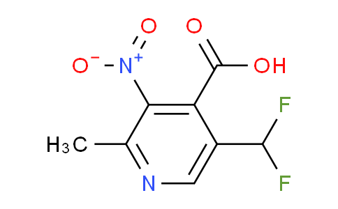 AM117241 | 1805559-83-4 | 5-(Difluoromethyl)-2-methyl-3-nitropyridine-4-carboxylic acid