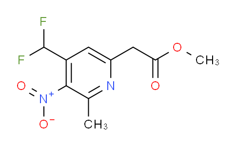 AM117242 | 1804869-55-3 | Methyl 4-(difluoromethyl)-2-methyl-3-nitropyridine-6-acetate