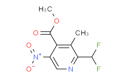 AM117246 | 1807140-83-5 | Methyl 2-(difluoromethyl)-3-methyl-5-nitropyridine-4-carboxylate