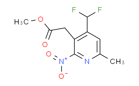 AM117247 | 1805614-03-2 | Methyl 4-(difluoromethyl)-6-methyl-2-nitropyridine-3-acetate