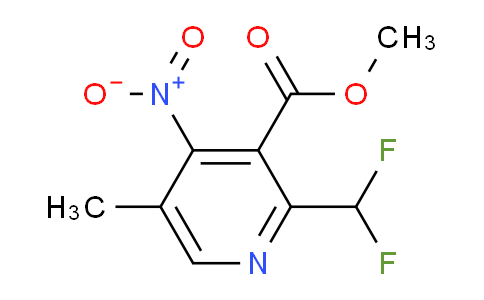 Methyl 2-(difluoromethyl)-5-methyl-4-nitropyridine-3-carboxylate