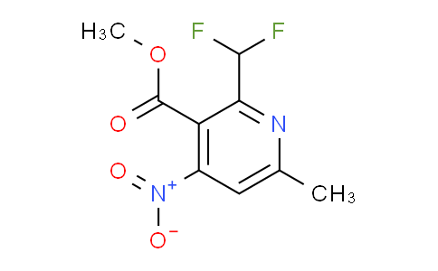 AM117260 | 1805559-85-6 | Methyl 2-(difluoromethyl)-6-methyl-4-nitropyridine-3-carboxylate