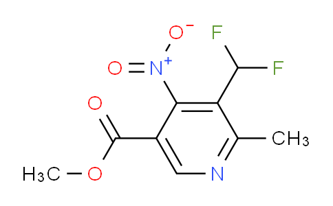 AM117263 | 1805067-42-8 | Methyl 3-(difluoromethyl)-2-methyl-4-nitropyridine-5-carboxylate
