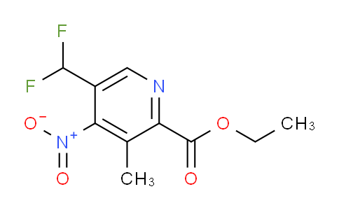 AM117267 | 1805613-38-0 | Ethyl 5-(difluoromethyl)-3-methyl-4-nitropyridine-2-carboxylate