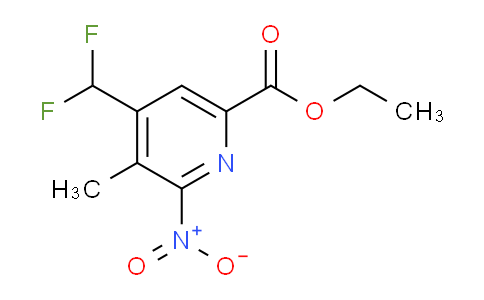 AM117278 | 1805443-02-0 | Ethyl 4-(difluoromethyl)-3-methyl-2-nitropyridine-6-carboxylate
