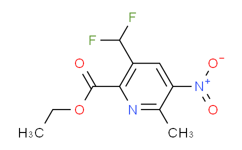 AM117281 | 1806040-75-4 | Ethyl 5-(difluoromethyl)-2-methyl-3-nitropyridine-6-carboxylate