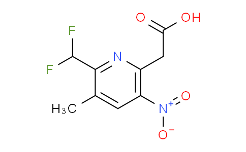 AM117292 | 1806885-42-6 | 2-(Difluoromethyl)-3-methyl-5-nitropyridine-6-acetic acid