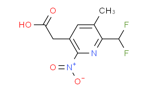 AM117295 | 1805553-34-7 | 2-(Difluoromethyl)-3-methyl-6-nitropyridine-5-acetic acid