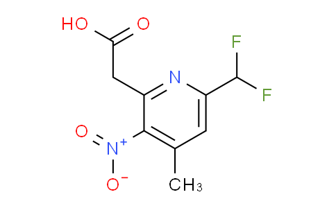 AM117299 | 1805127-94-9 | 6-(Difluoromethyl)-4-methyl-3-nitropyridine-2-acetic acid