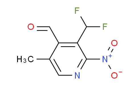 AM117300 | 1805552-15-1 | 3-(Difluoromethyl)-5-methyl-2-nitropyridine-4-carboxaldehyde