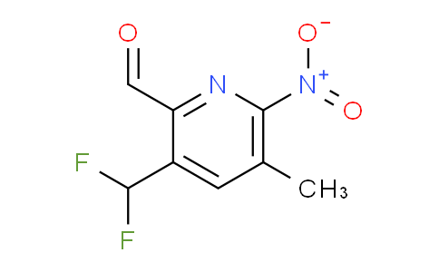 AM117302 | 1807139-91-8 | 3-(Difluoromethyl)-5-methyl-6-nitropyridine-2-carboxaldehyde