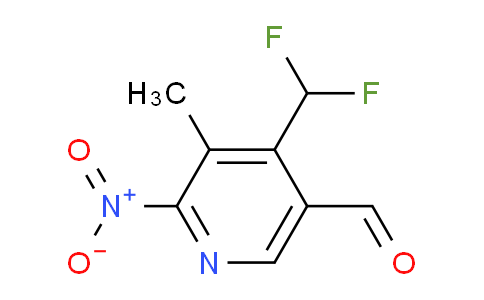 AM117310 | 1805552-19-5 | 4-(Difluoromethyl)-3-methyl-2-nitropyridine-5-carboxaldehyde