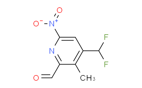 4-(Difluoromethyl)-3-methyl-6-nitropyridine-2-carboxaldehyde