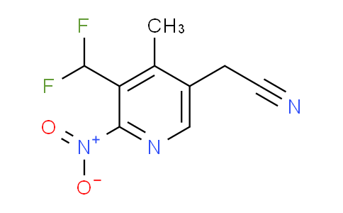 AM117321 | 1807138-87-9 | 3-(Difluoromethyl)-4-methyl-2-nitropyridine-5-acetonitrile