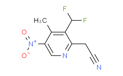 AM117322 | 1805611-79-3 | 3-(Difluoromethyl)-4-methyl-5-nitropyridine-2-acetonitrile