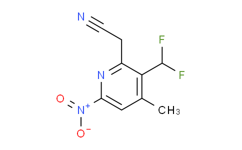 AM117323 | 1805465-88-6 | 3-(Difluoromethyl)-4-methyl-6-nitropyridine-2-acetonitrile