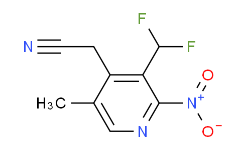 AM117325 | 1806962-05-9 | 3-(Difluoromethyl)-5-methyl-2-nitropyridine-4-acetonitrile