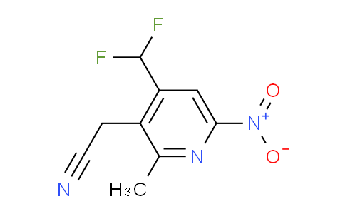 AM117334 | 1805551-53-4 | 4-(Difluoromethyl)-2-methyl-6-nitropyridine-3-acetonitrile