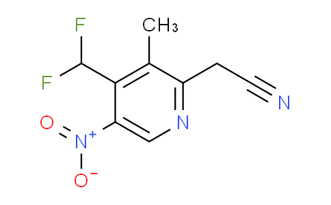 AM117336 | 1805467-63-3 | 4-(Difluoromethyl)-3-methyl-5-nitropyridine-2-acetonitrile